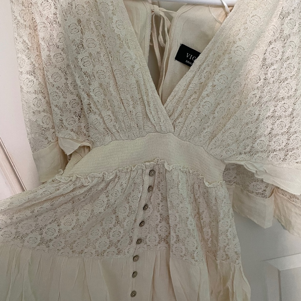 Vici Crochet Dress